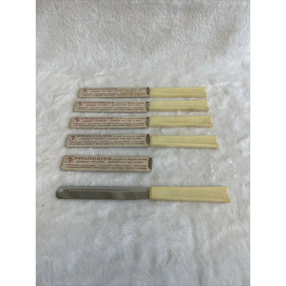 Quikut Spatula Paring Knife Stainless Steel MADE IN USA Dishwasher Safe Set Of 5